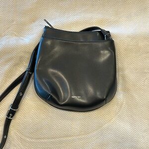 Black Matt and Nat crossbody purse